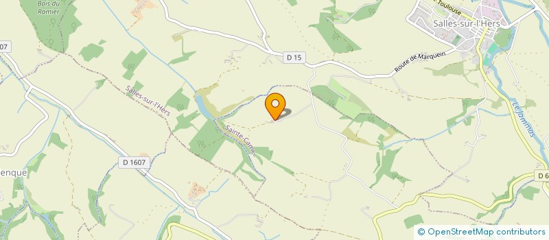 localisation de l'entreprise GFA DE LABADOU  SAINTE-CAMELLE