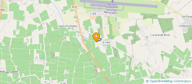 localisation de l'entreprise GFA DE LABARTHE à BERGERAC