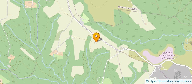 localisation de l'entreprise GFA DE LACALM  VILLARDONNEL