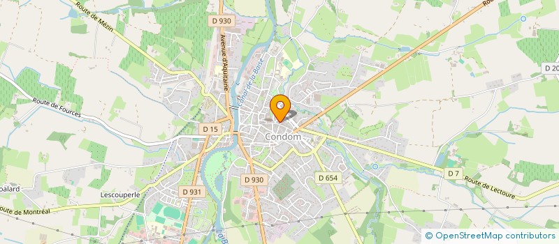 localisation de l'entreprise GFA DE LAPLAGNE  SAINT-ORENS-POUY-PETIT