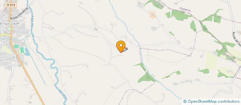 localisation de l'entreprise GFA DE LASTROUFUES à LEZAT-SUR-LEZE