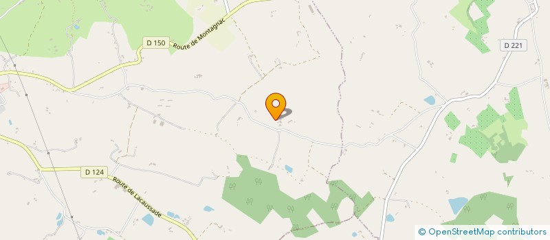 localisation de l'entreprise GFA DE LAVERGNE  PAULHIAC