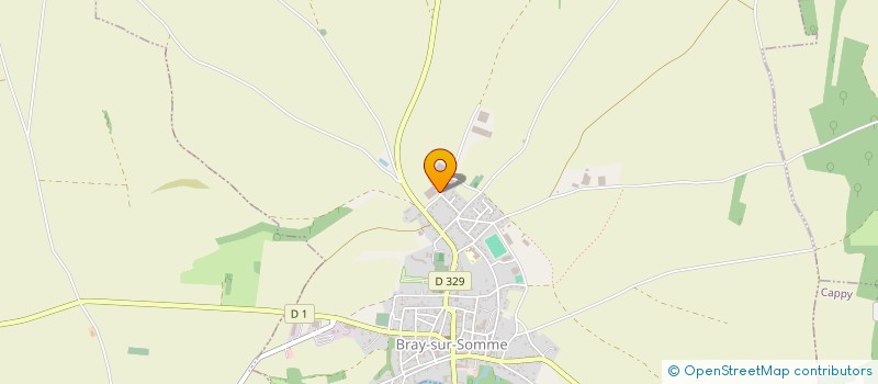 localisation de l'entreprise GFA DE LOGEAST  BRAY-SUR-SOMME