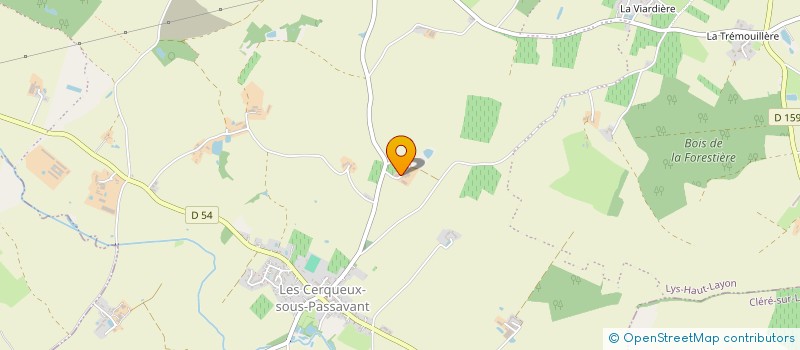 localisation de l'entreprise GFA DE LONGUE TOUCHE à LYS-HAUT-LAYON