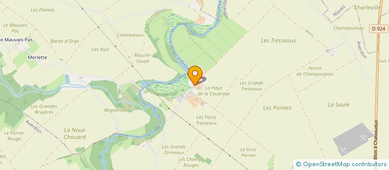 localisation de l'entreprise GFA DE LORY  AVERDON