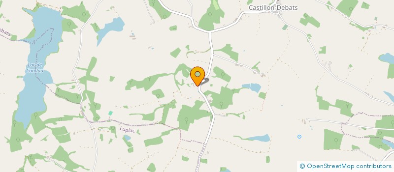 localisation de l'entreprise GFA DE LOUBERE  PRENERON