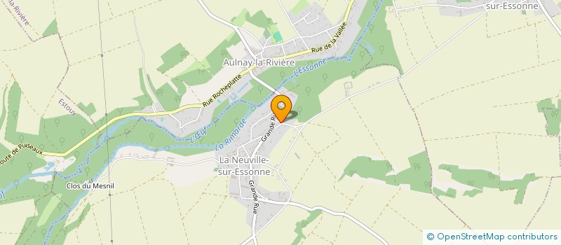 localisation de l'entreprise GFA DE MACHERON à LA NEUVILLE-SUR-ESSONNE