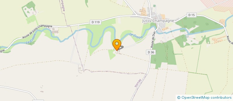 localisation de l'entreprise GFA DE MAISON ROUGE  CHALIVOY-MILON