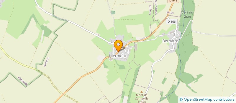 localisation de l'entreprise GFA DE MANATRE  HIERMONT