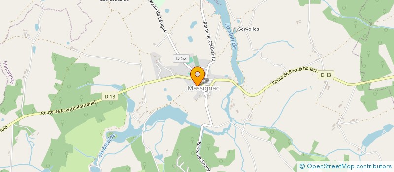 localisation de l'entreprise GFA DE MARGNAC  VITRAC-SAINT-VINCENT