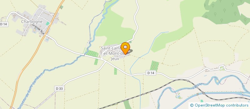 localisation de l'entreprise GFA DE MARQUIGNY AUX BOIS  SAINT-LAMBERT-ET-MONT-DE-JEUX