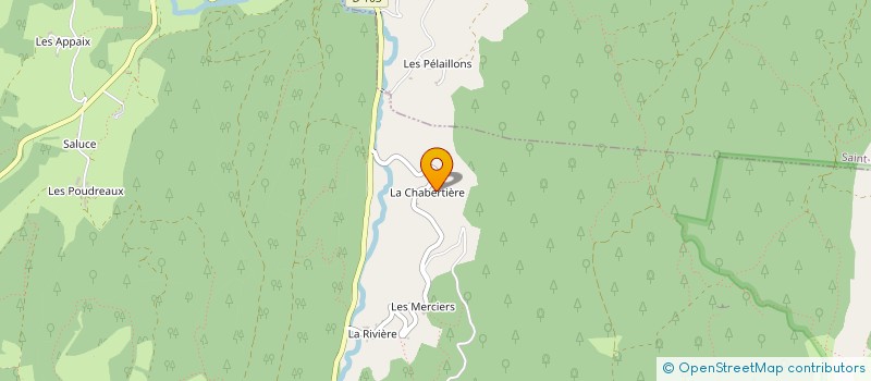 localisation de l'entreprise GFA DE MARTELLE  CHAPELLE-EN-VERCORS (LA)