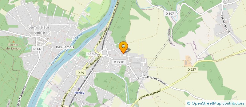 localisation de l'entreprise GFA DE MASMAUD à HERICY