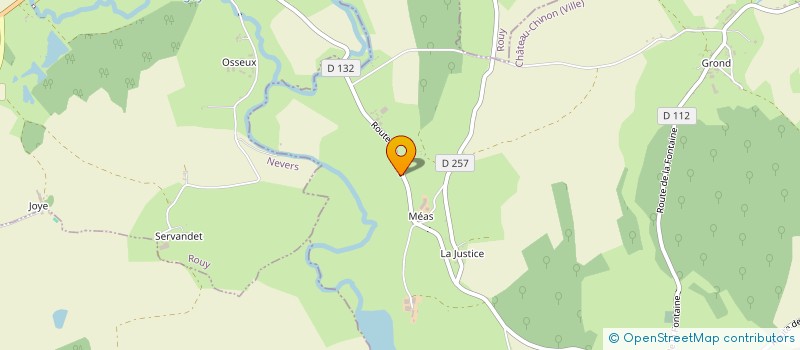 localisation de l'entreprise GFA DE MEAS  TINTURY