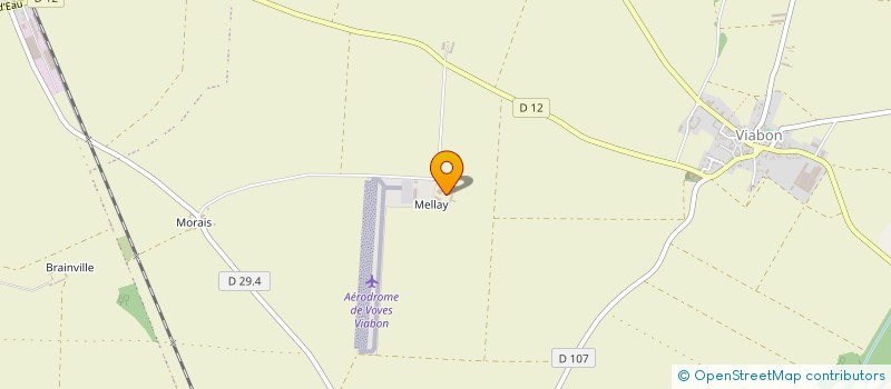 localisation de l'entreprise GFA DE MELLAY à EOLE-EN-BEAUCE
