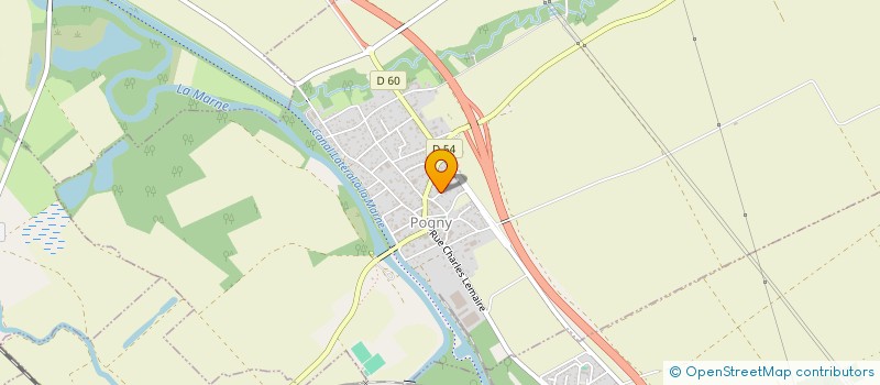 localisation de l'entreprise GFA DE MENTARAH  DAMPIERRE-SUR-MOIVRE