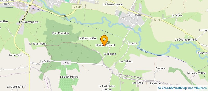 localisation de l'entreprise GFA DE MESSEFOULON à VERRIERES