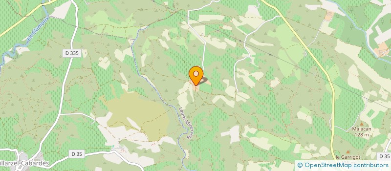 localisation de l'entreprise GFA DE METAIRIE NEUVE BOYER  LAURE-MINERVOIS