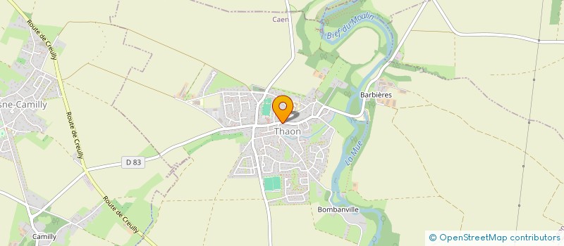 localisation de l'entreprise GFA DE MEURDRAC  THAON