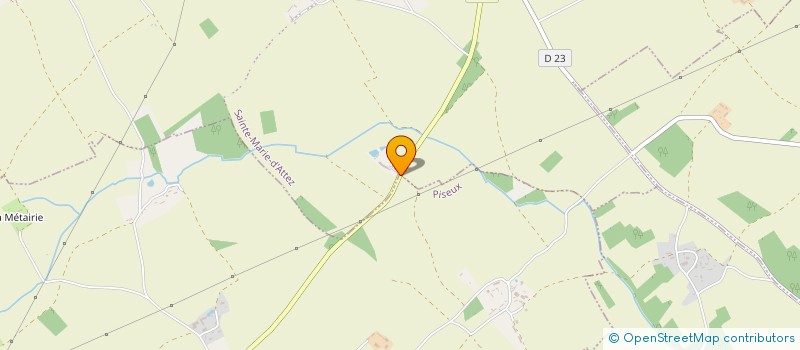 localisation de l'entreprise GFA DE MONTEAN  SAINTE-MARIE-D'ATTEZ