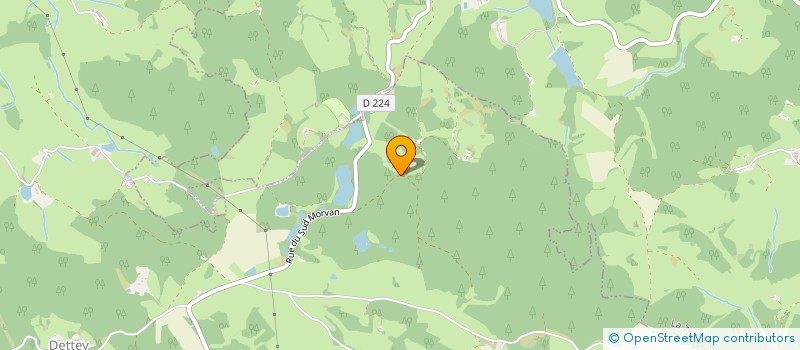 localisation de l'entreprise GFA DE MONTMENEME  DETTEY