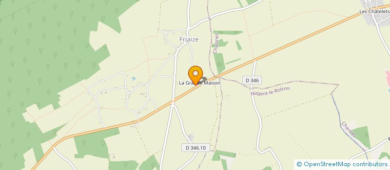 localisation de l'entreprise GFA DE MORIZE à MEAUCE