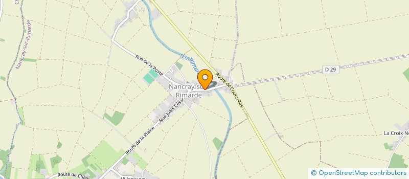 localisation de l'entreprise GFA DE MOULINS à NANCRAY-SUR-RIMARDE