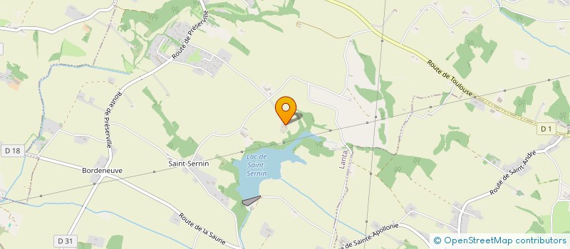 localisation de l'entreprise GFA DE MOURAS  LANTA