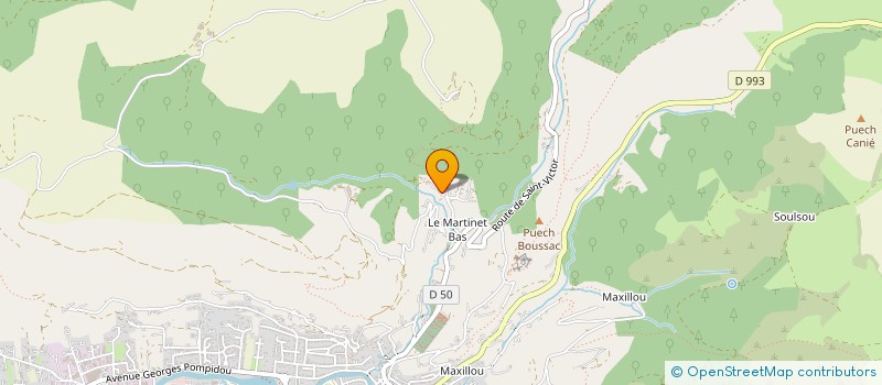 localisation de l'entreprise GFA DE NOUGAYROLLES  ST-AFFRIQUE