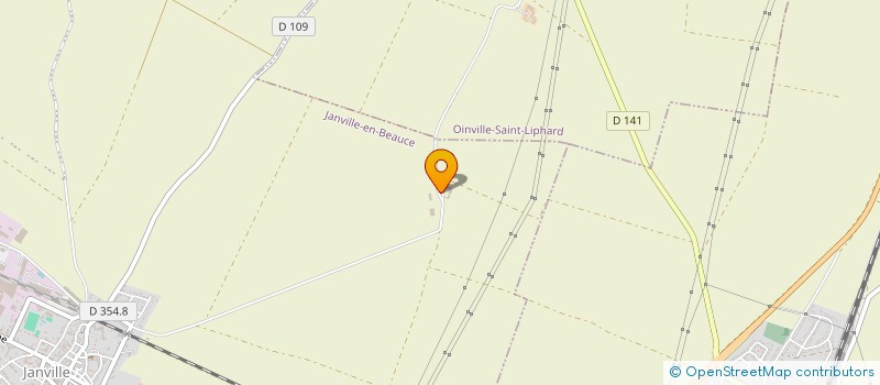 localisation de l'entreprise GFA DE PARAS à JANVILLE-EN-BEAUCE