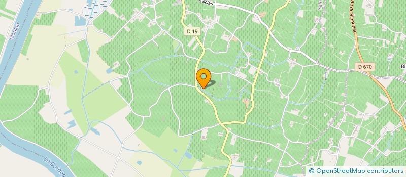 localisation de l'entreprise GFA DE PEILHAN  SAINT-SULPICE-DE-FALEYRENS