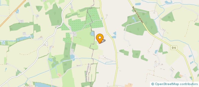 localisation de l'entreprise GFA DE PIARD  VAL D'ERDRE-AUXENCE