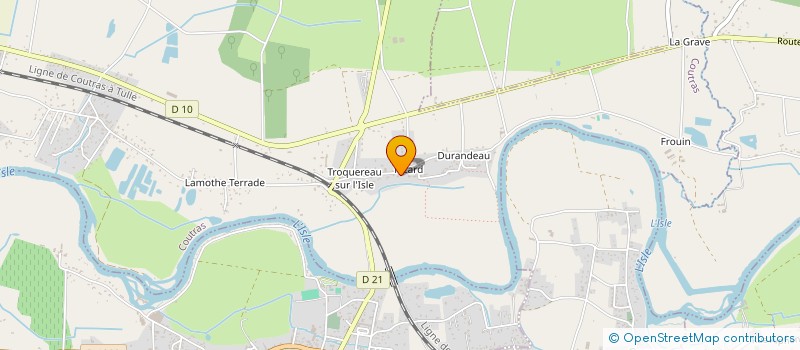 localisation de l'entreprise GFA DE PICARD  SAINT-MEDARD-DE-GUIZIERES