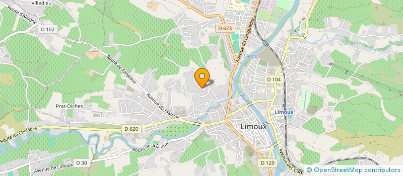 localisation de l'entreprise GFA DE PIERLY  SAINT-MARTIN-DE-VILLEREGLAN