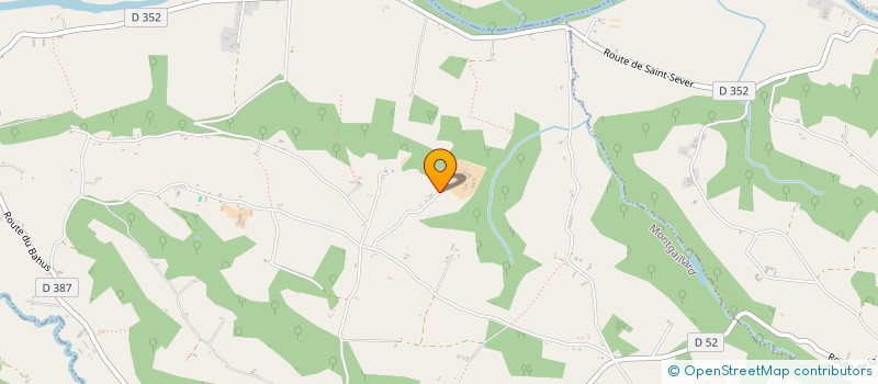 localisation de l'entreprise GFA DE PLANTIER  MONTGAILLARD