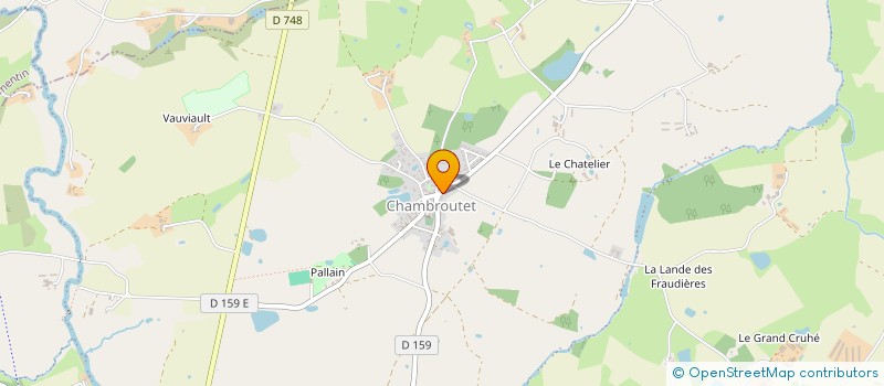 localisation de l'entreprise GFA DE POUILLY  SAINT-AUBIN-DU-PLAIN