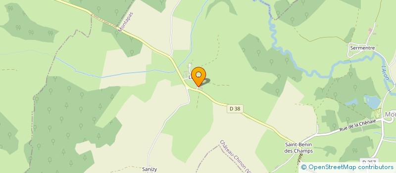 localisation de l'entreprise GFA DE PREMOISSON  ROUY