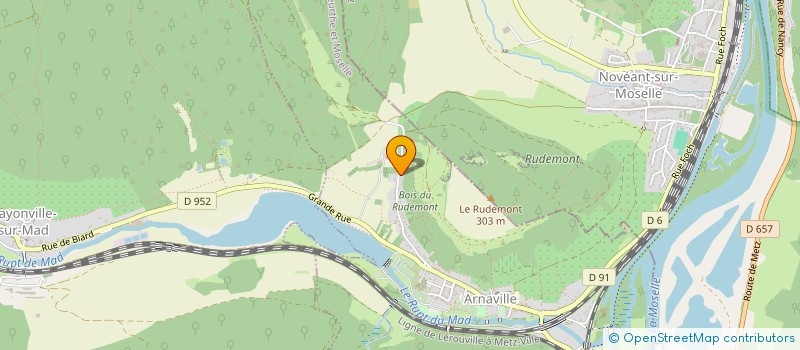 localisation de l'entreprise GFA DE QUARAILLE  ARNAVILLE