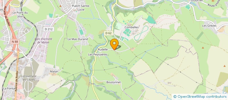 localisation de l'entreprise GFA DE RANDEYNES  LE MONASTERE