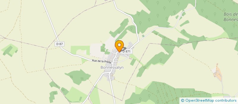 localisation de l'entreprise GFA DE RASSY  BONNESVALYN