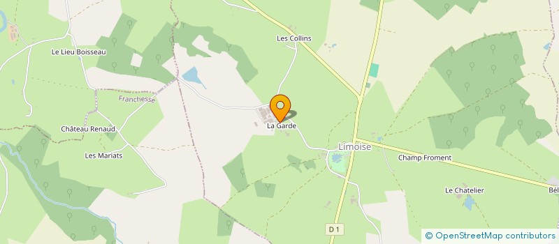 localisation de l'entreprise GFA DE ROOVER  LIMOISE