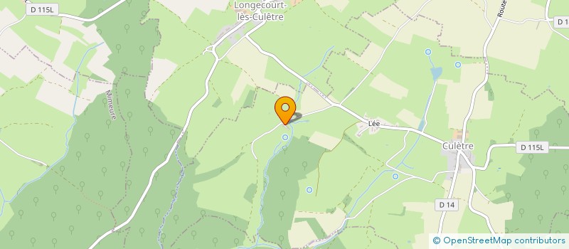 localisation de l'entreprise GFA DE ROUGE  ARNAY-LE-DUC