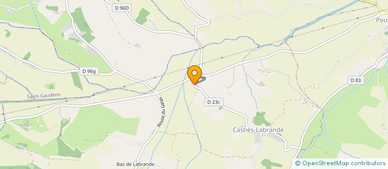 localisation de l'entreprise GFA DE ROUSSEL  POLASTRON