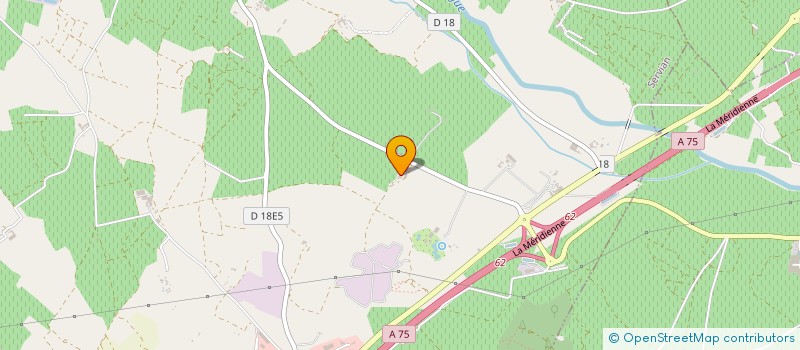 localisation de l'entreprise GFA DE SAINT ADRIEN BASTIDE  SERVIAN