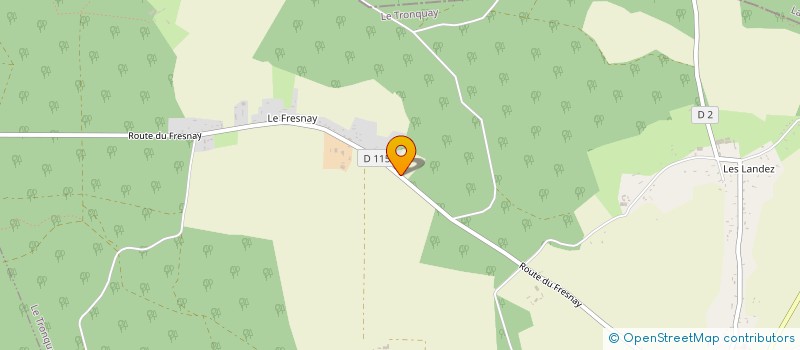 localisation de l'entreprise GFA DE SAINT DENIS  LYONS-LA-FORET