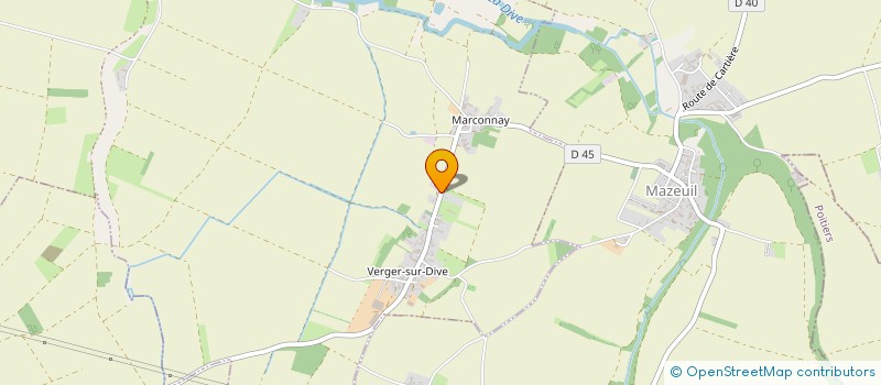 localisation de l'entreprise GFA DE SAINT HILAIRE  CRAON