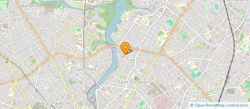 localisation de l'entreprise GFA DE SAINT HUBERT à NANTES