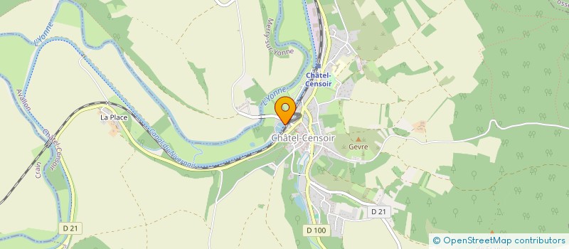 localisation de l'entreprise GFA DE SAINT MARC à MERRY-SUR-YONNE