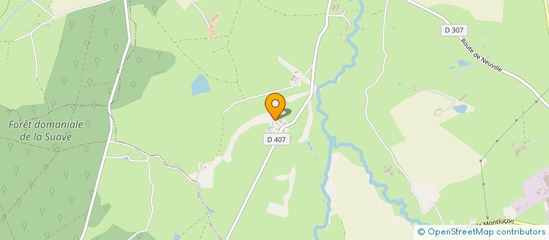 localisation de l'entreprise GFA DE SAINT MOEURS  VILLEFRANCHE D'ALLIER