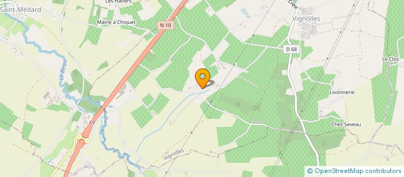 localisation de l'entreprise GFA DE SAINT PAUL à VIGNOLLES
